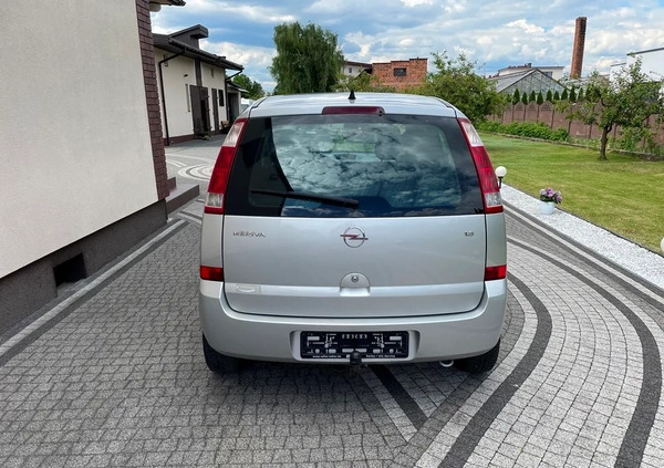 Opel Meriva cena 3700 przebieg: 208000, rok produkcji 2005 z Brześć Kujawski małe 407